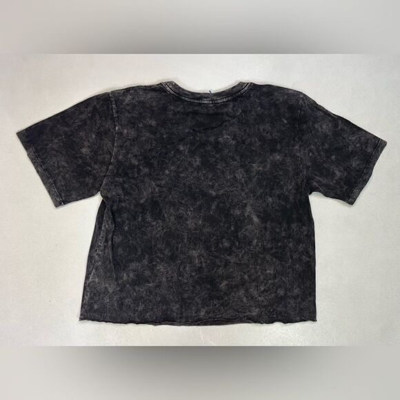 Fifth Sun Radiate Good Energy Mushroom Crop Graphic T-shirt Women Small NWT - Picture 3 of 5